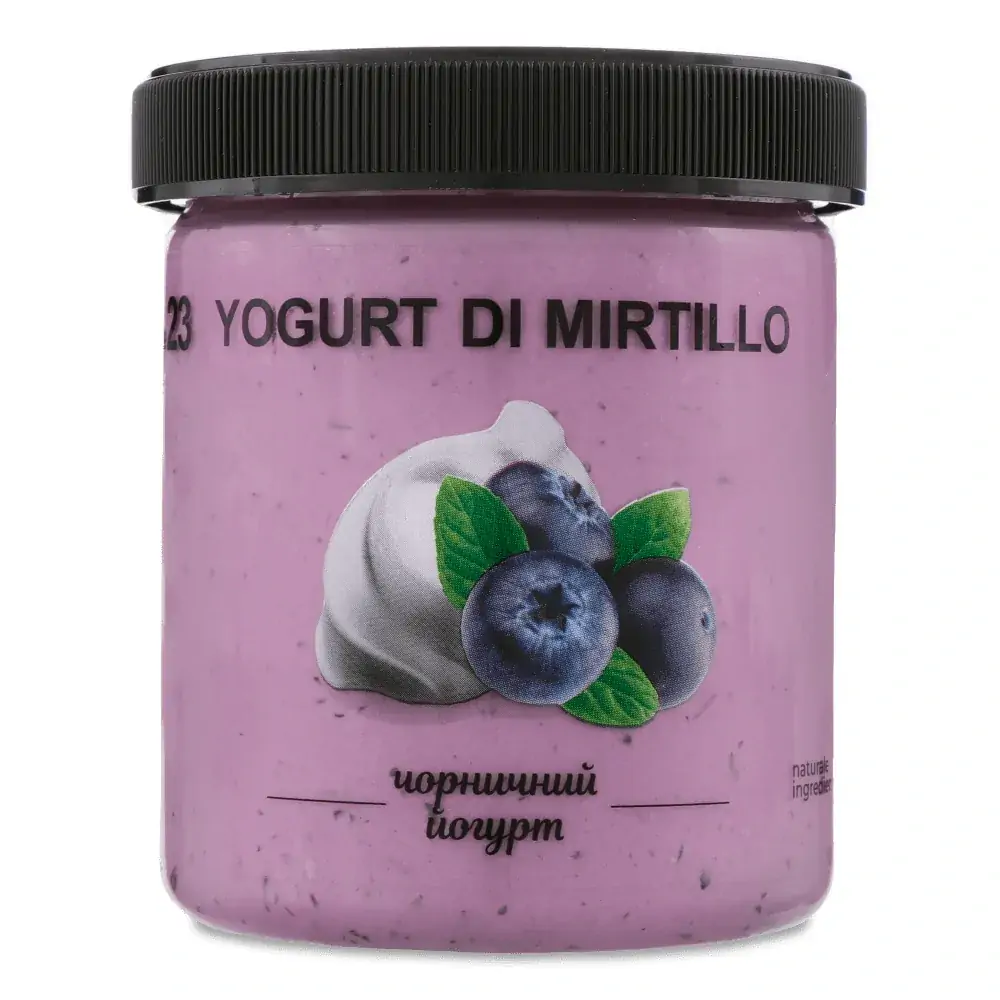 Yogurt di mirtillo