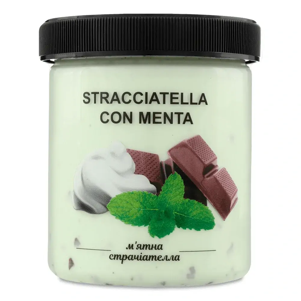 Stracciatella con menta